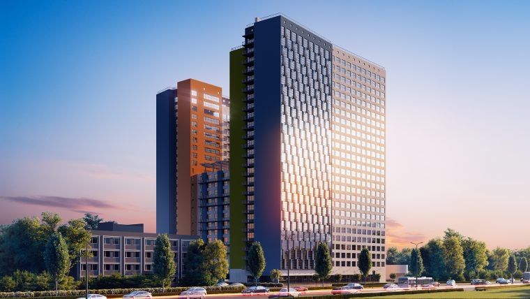 Продам видову 2к квартиру 67м2, ЖК Twin house, Твін хаус .