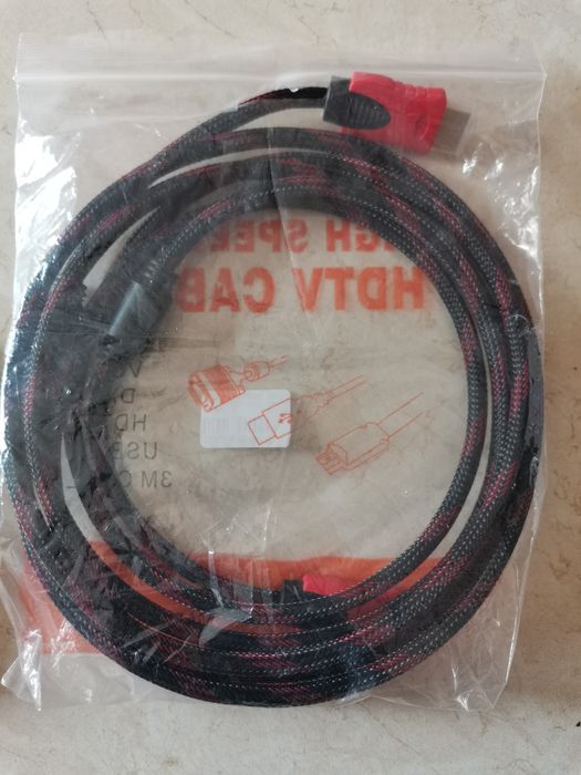 ПроДам новый HDMI кабель 3м