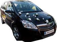 Piękna dekoracja na samochód do ślubu-Kolory 023 SUPER CENA