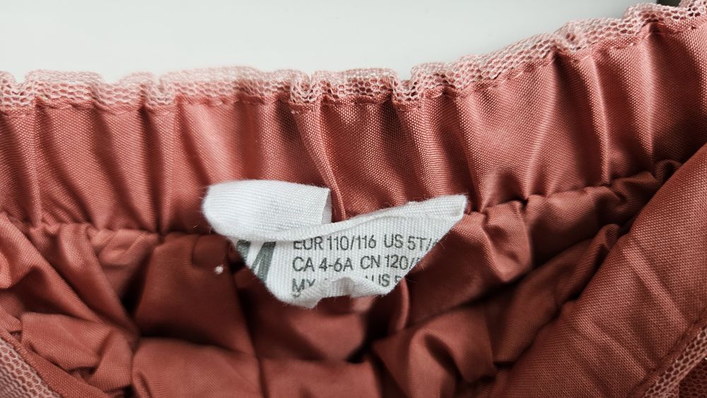 Spódnica tiulowa H&M rozmiar 110/116 cm