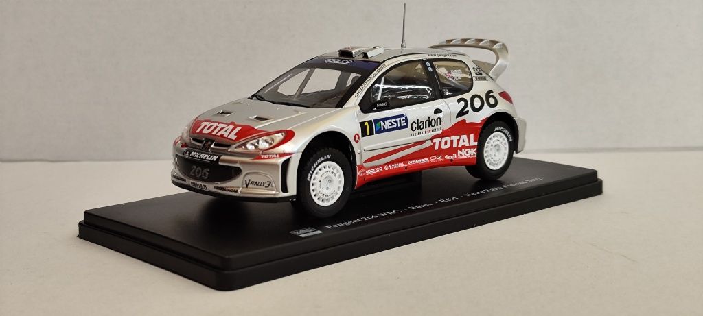 Peugeot 206 WRC 1:24 Altaya Dicast