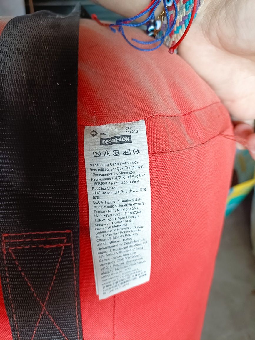 Saco box vermelho