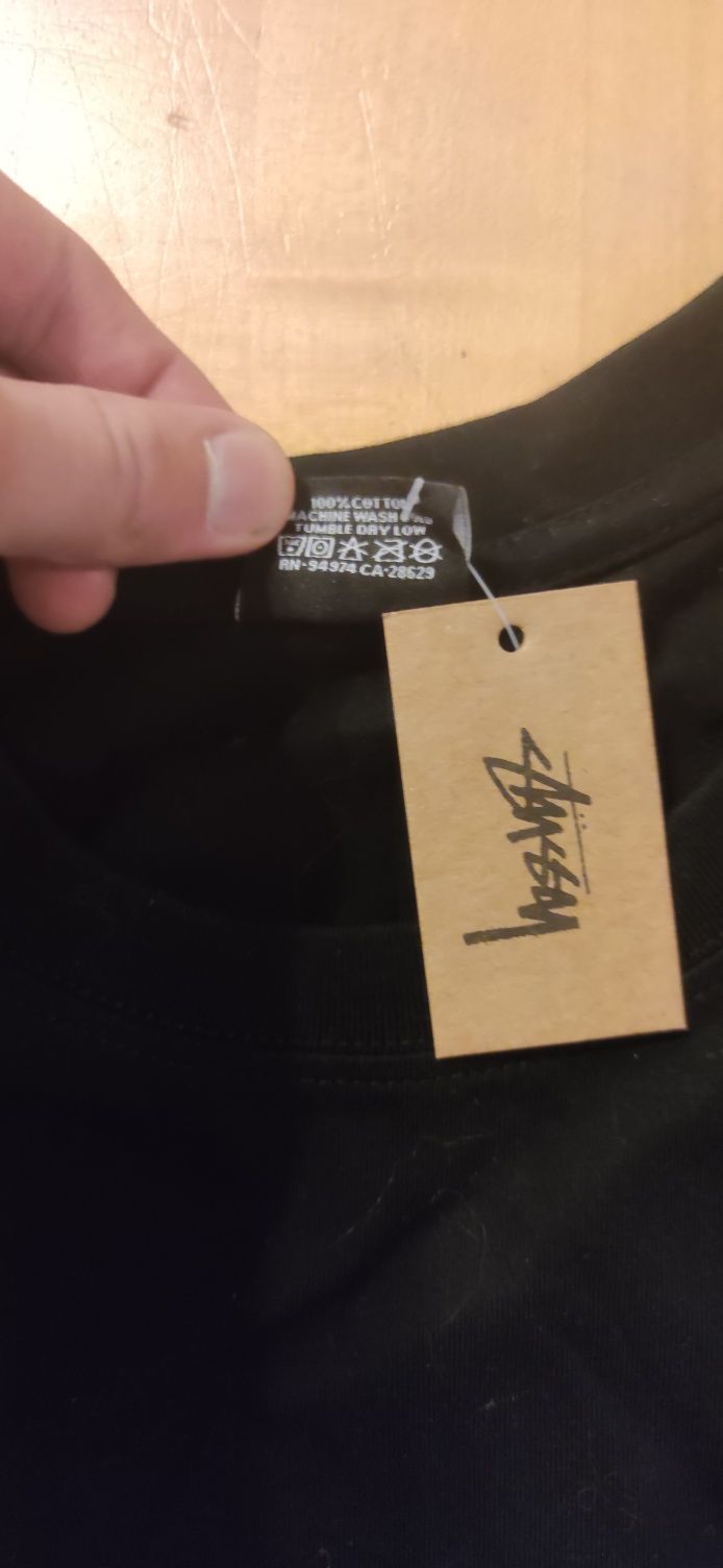 Stussy Basic black tee koszulka