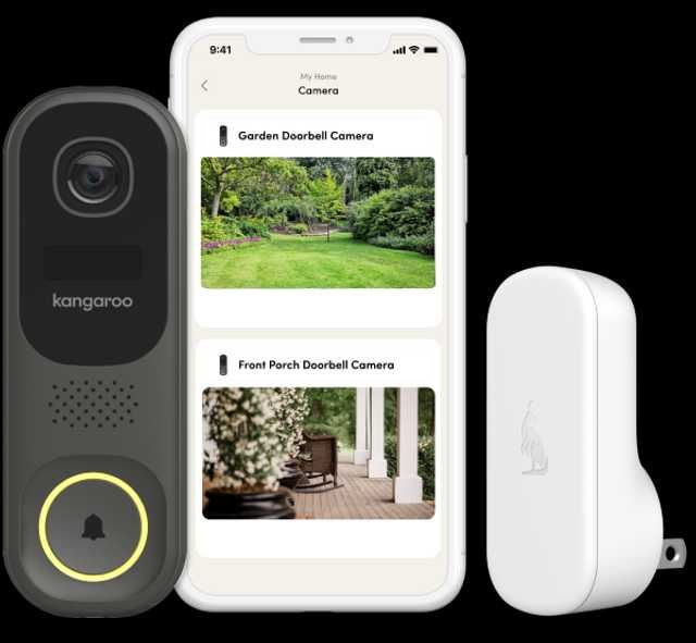 Видео звонок-домофон Kangaroo doorbell camera.