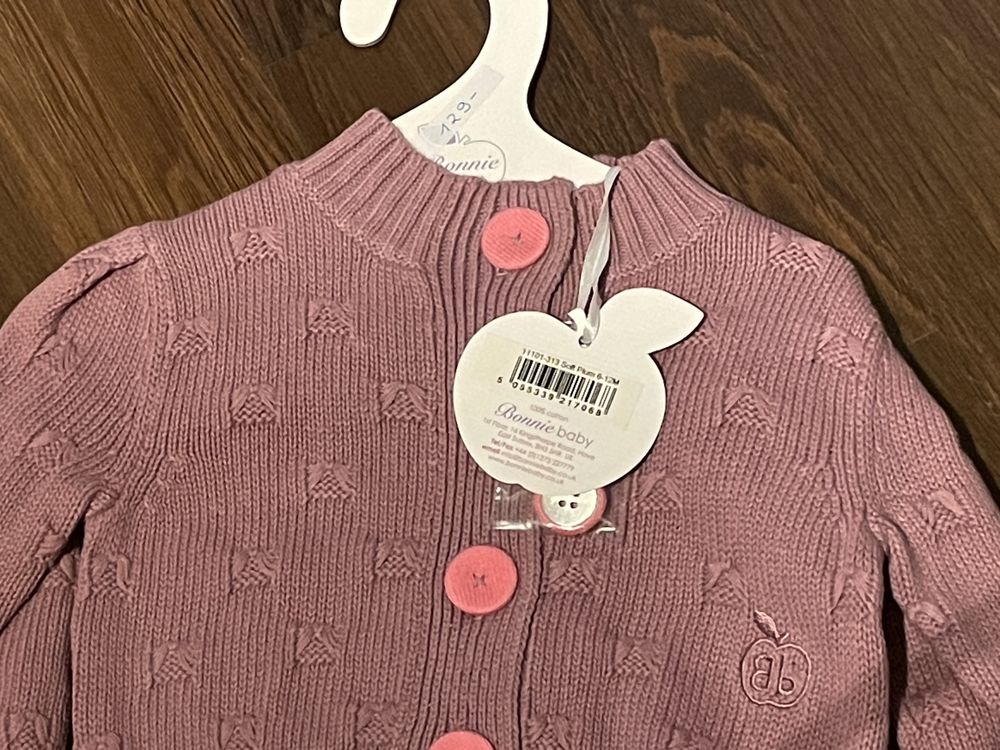 Sweterek Bonnie Baby, 6-12 mcy.
