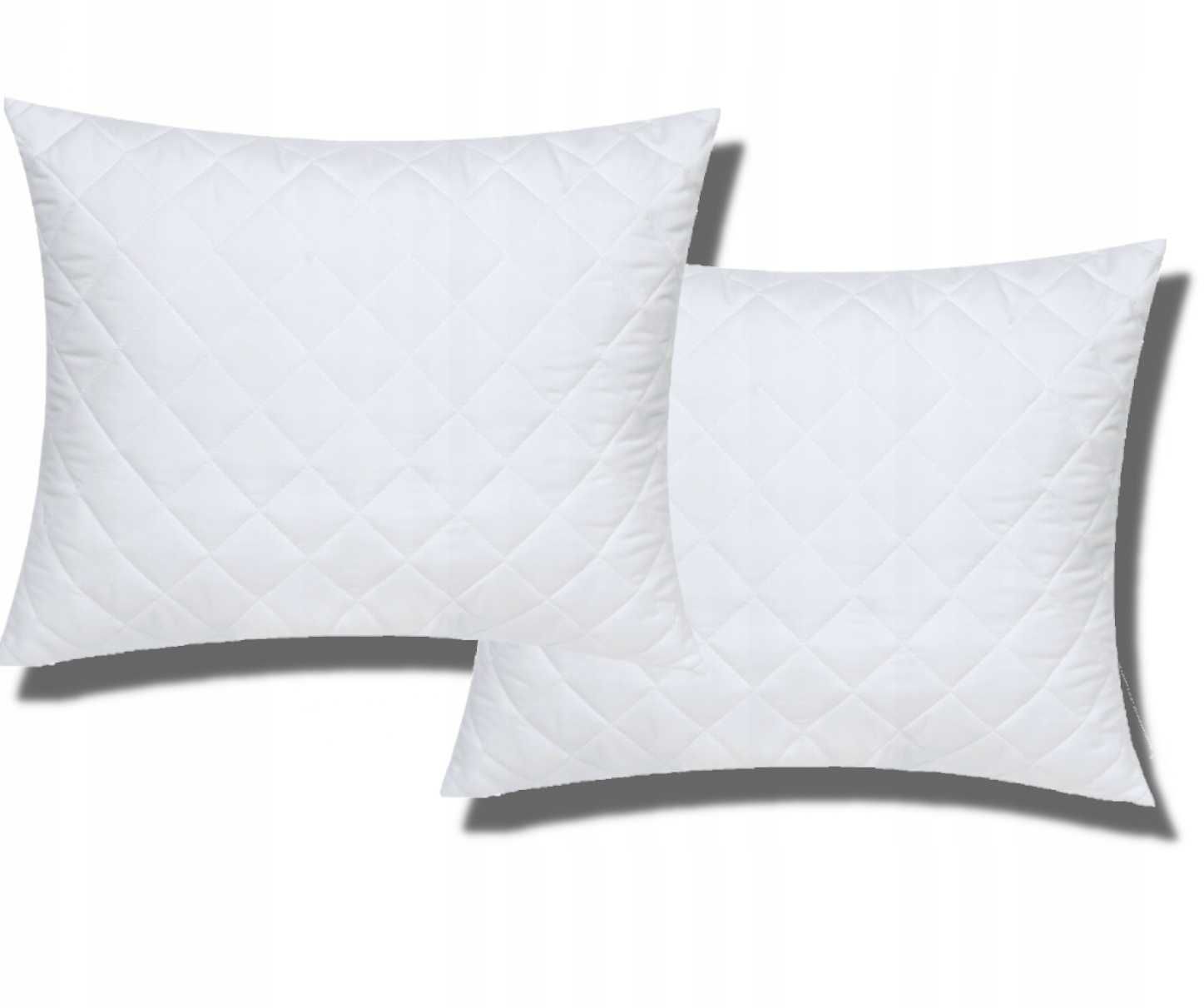 2 X Poduszka 70x80 Antyalergiczna Gruba Zamek Pol