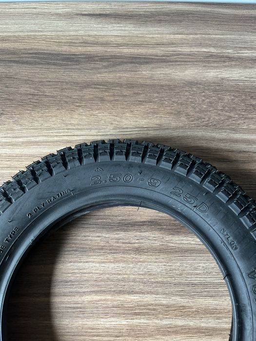 NOWA OPONA VEE RUBBER 9 x 2.5 motorynka romet