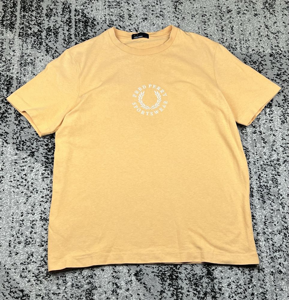 Футболка Fred Perry тишка casual лампасы