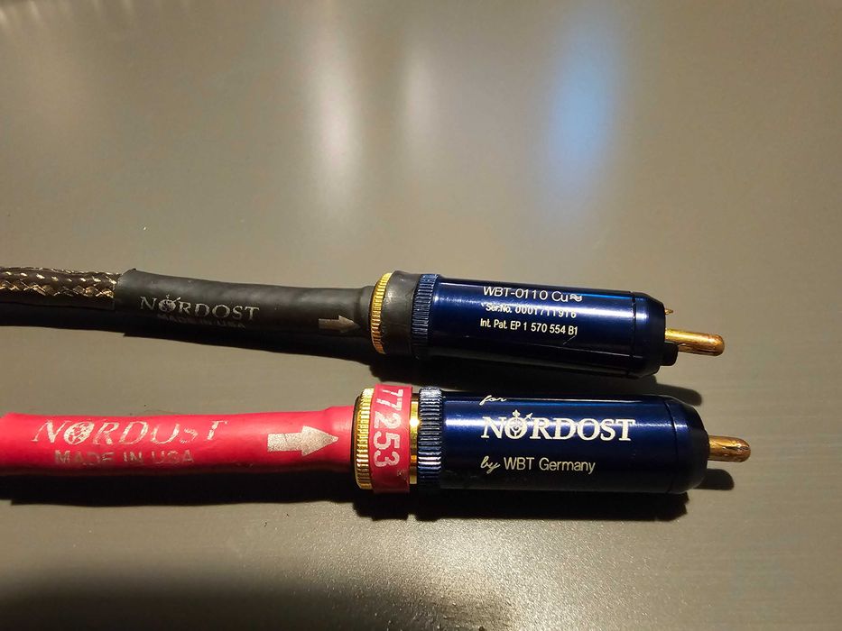 kable interkonekty RCA Nordost Tyr Ver.1 - 2 x 0,6m