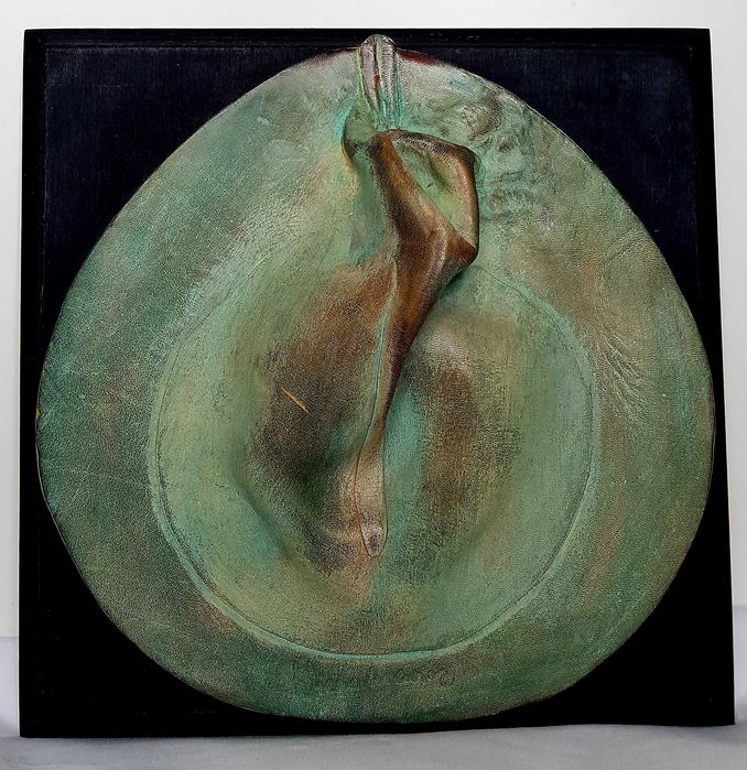 UNIKAT Rzeźba płaskorzeźba KOMPOZYCJA #12 Włodzimierza Wieczorkiewicza