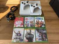 Xbox One S / 6 gier / 2 Pady ! Idealny stan