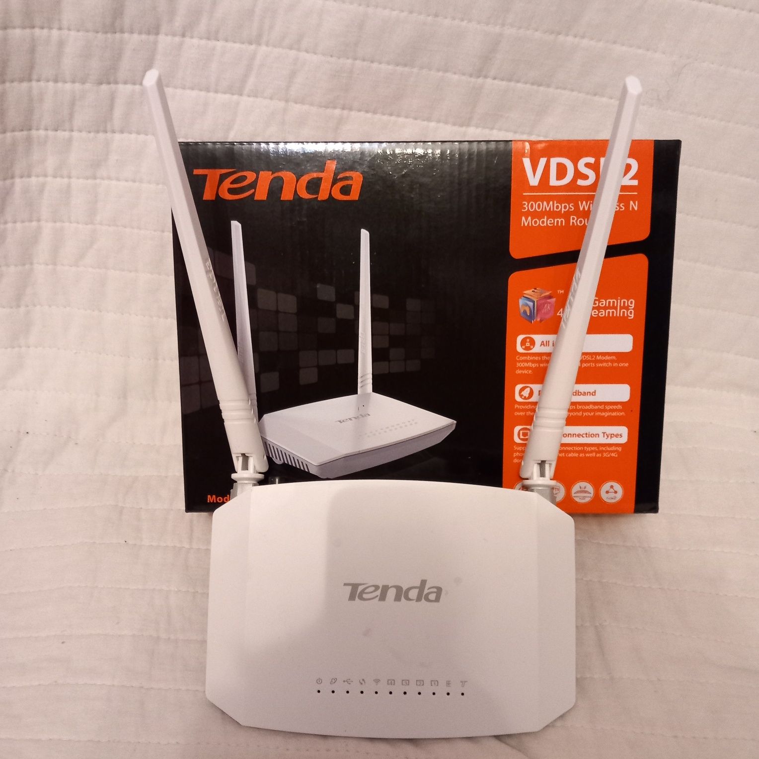 Tenda V300 300Mbps Wirless N Modem Router