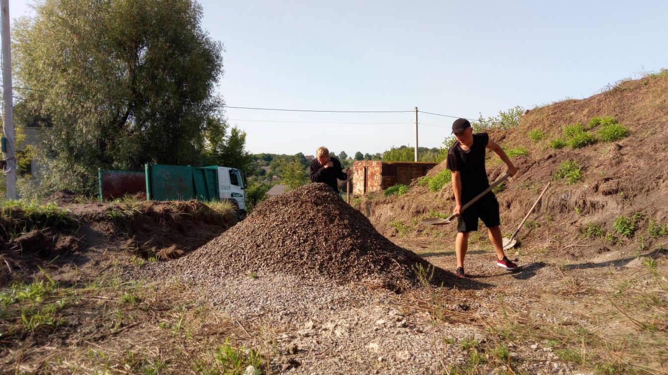 Вивіз сміття уборка територій Камаз,Даф,Ман Вантажники
