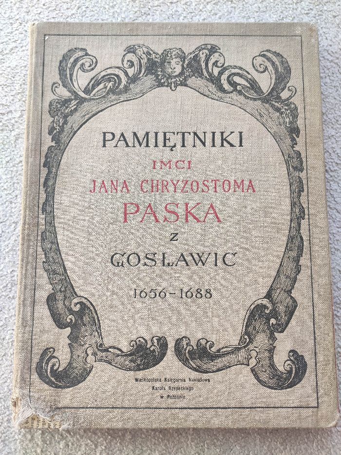 Pamietniki Jana Chryzostoma Paska 1915