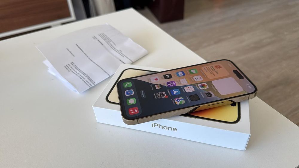 Vendo iPhone 14 Pro Max 512Gb Livre Gold
