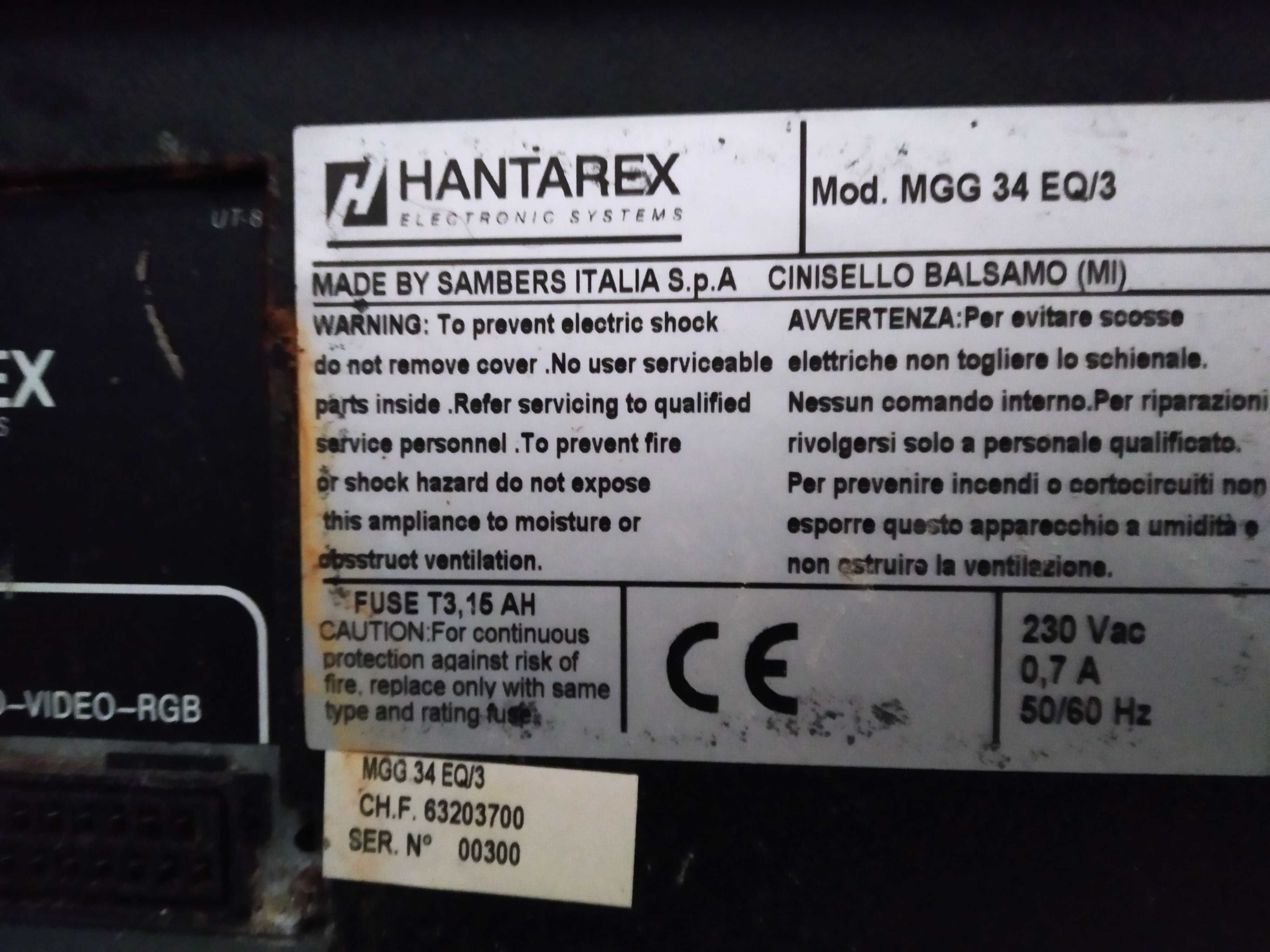 Televisor Hantarex Cube