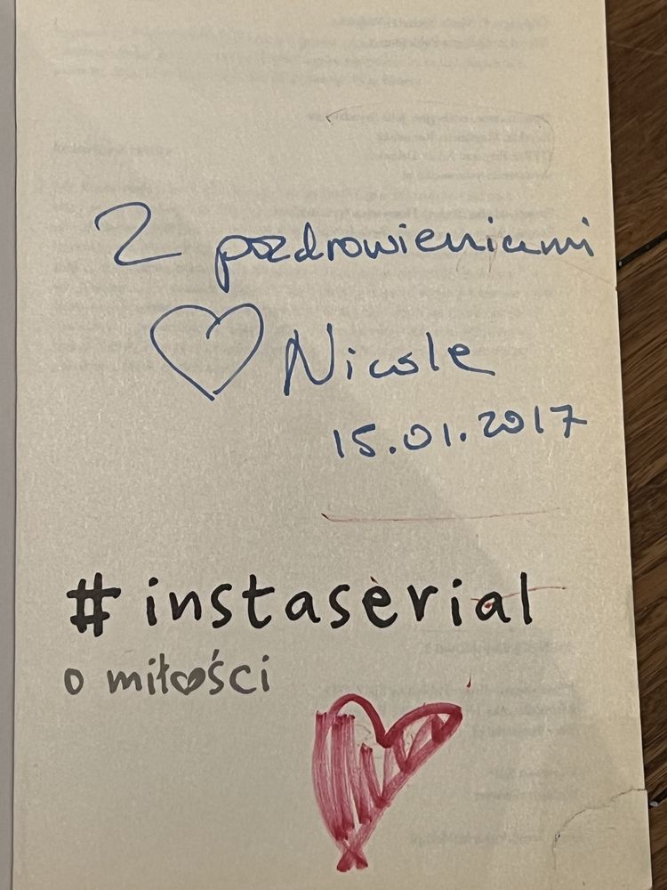 Instaserial o miłości Mamaginekolog autograf