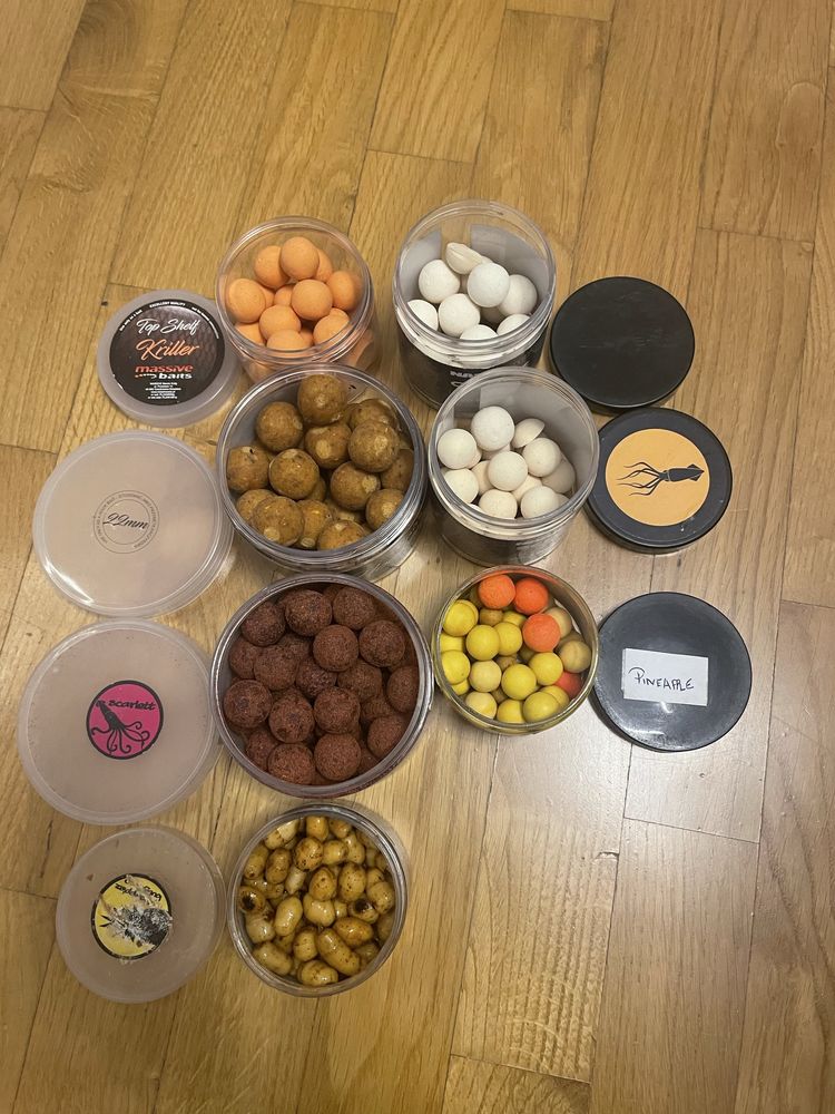 Kulki Waftersy Pop Up Massive Baits, Nash, scopex squid milky scarlett