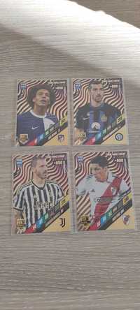 Karty 2024 Panini FIFA365 Time Machine Wistel,Perez,Mkhitaryan,Bonucci