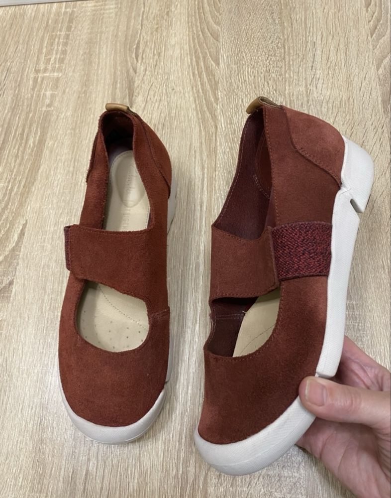 Clarks trigenic р.39 мокасини балетки туфлі