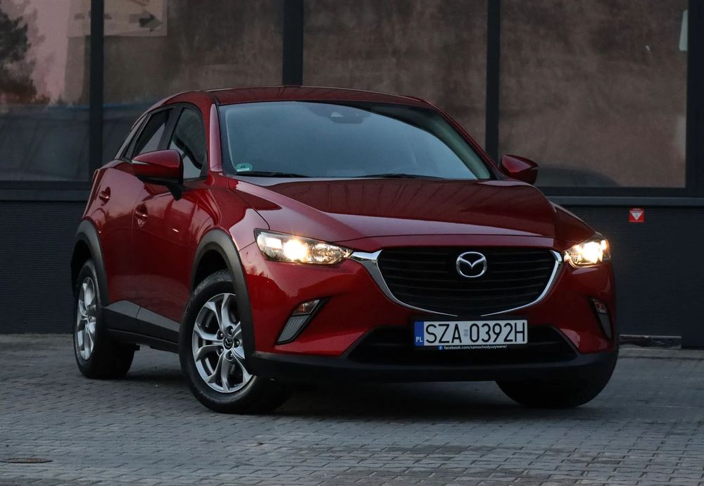 Mazda CX-3 2,0 benzyna Kizoku carplay navi serwis ASO do 2024