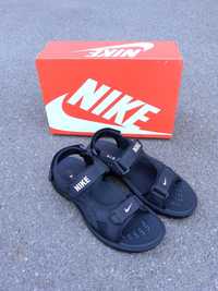 Сандали мужские Nike Босоножки сандалии Найк черные на липучках