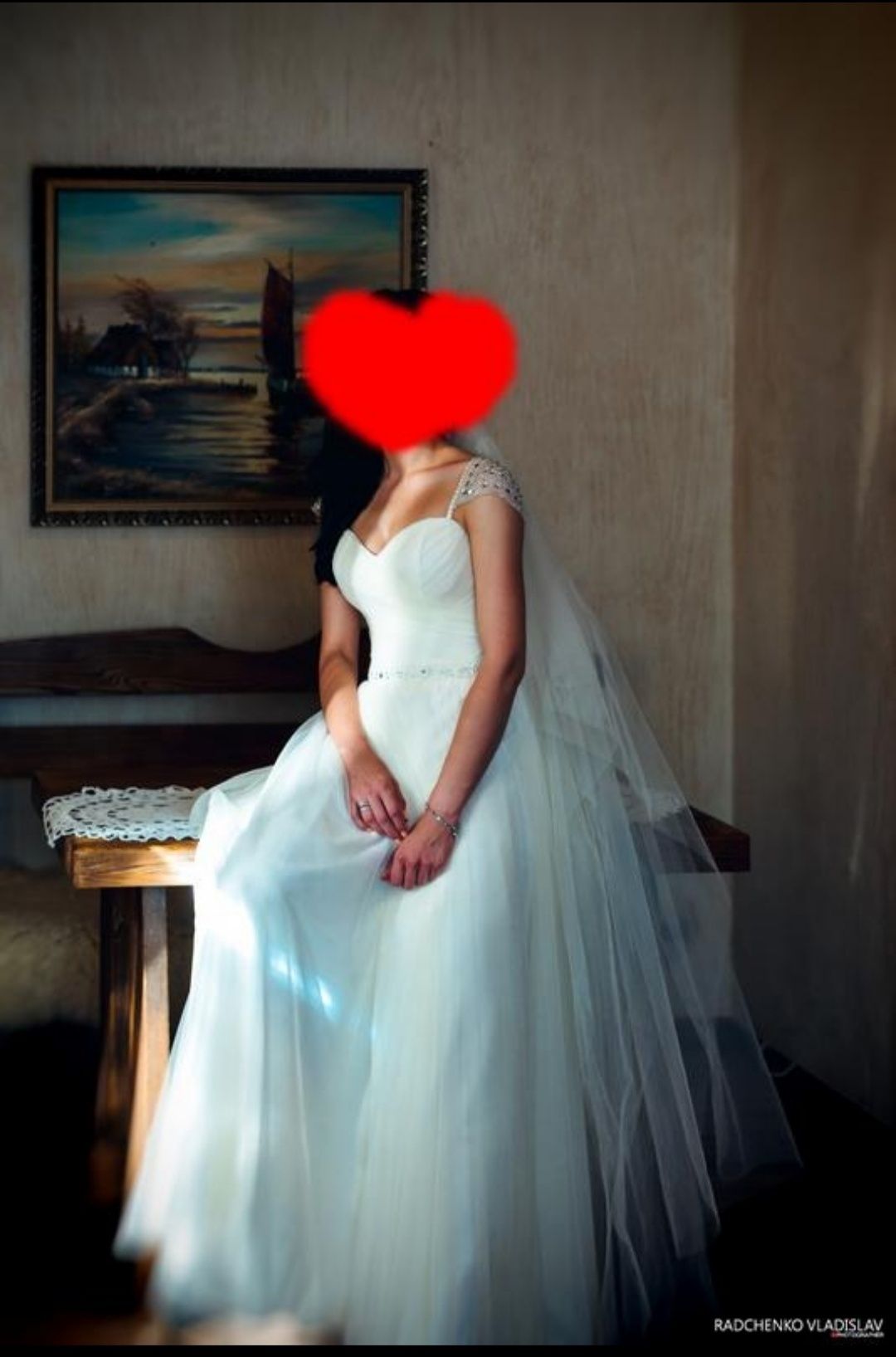 Свадебное платье s размер