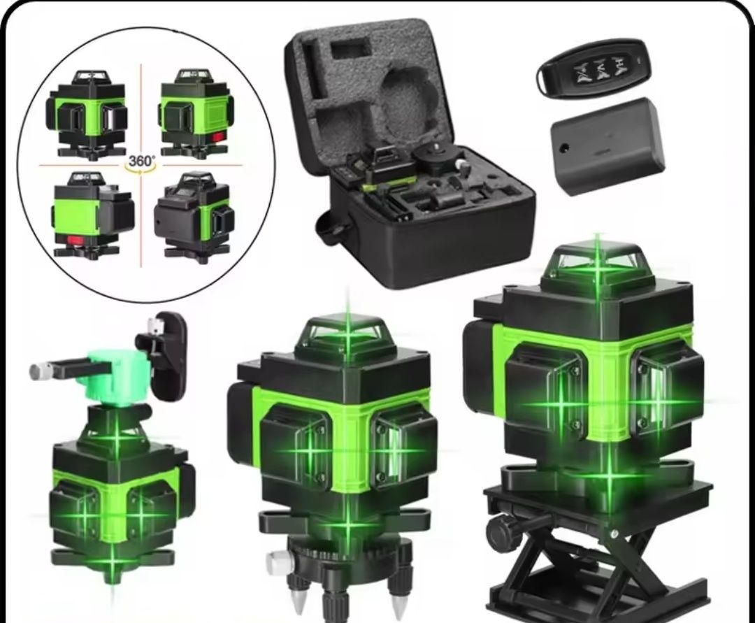 Nível laser 16 linhas 360°