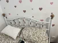 Cama casal com colchao