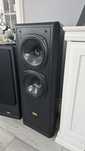 Kolumny Podlogowe Tannoy D700 Top Stan Czarne Black Ash
