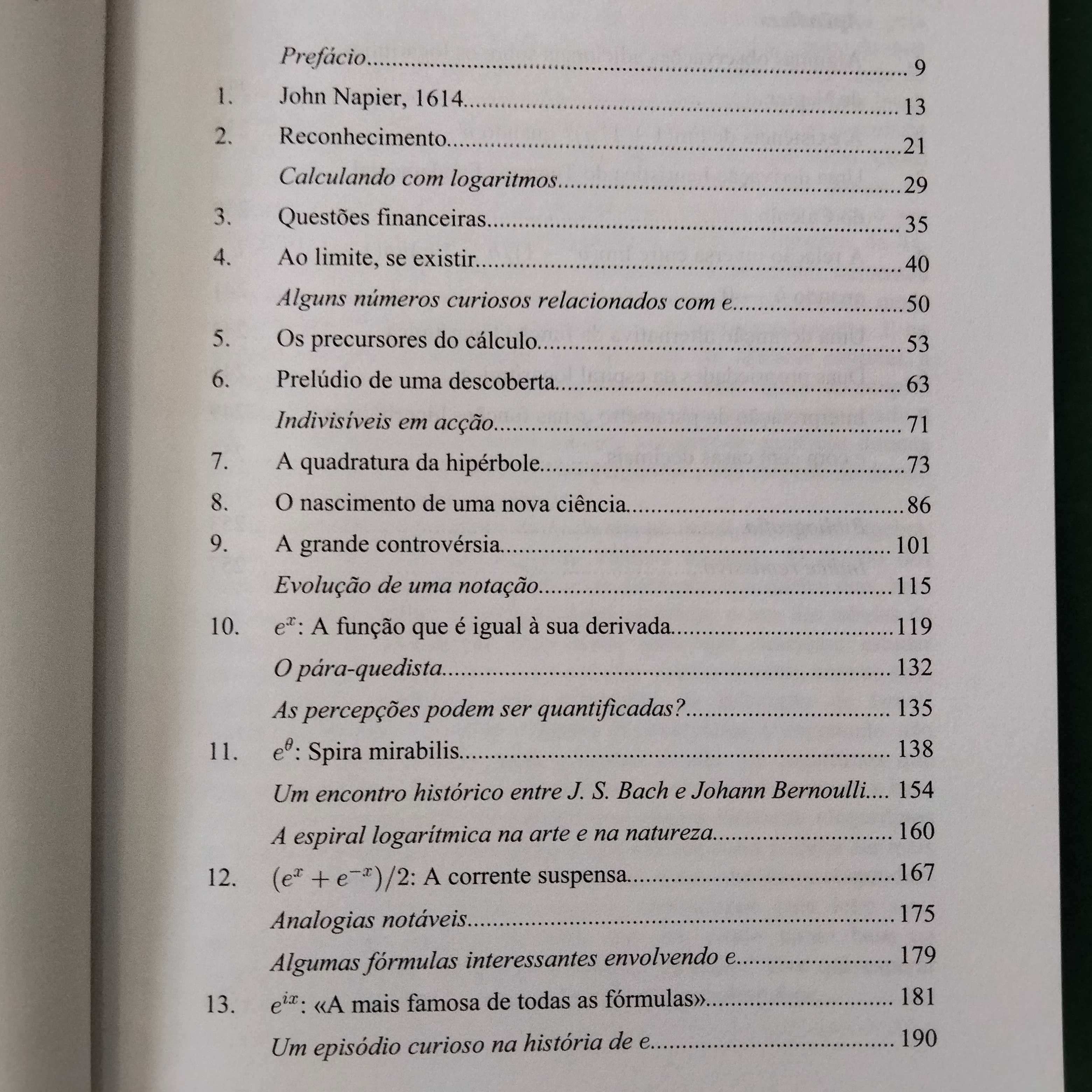 E: História de Um Número - Eli Maor