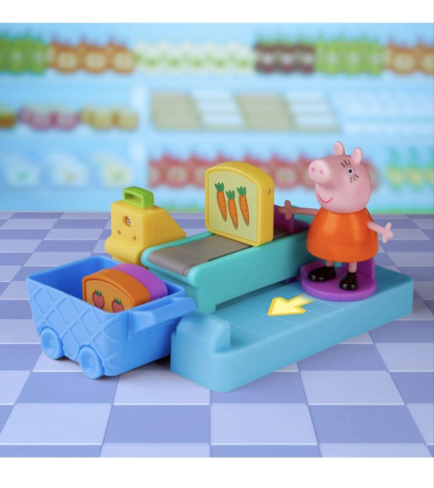 Peppa Pig Peppa’s Supermarket Playset, Gabby's Dollhouse