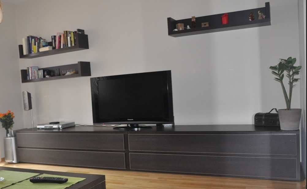 Zestaw meblowy BRW DOORS - 2 komody, stolik i 4 półki