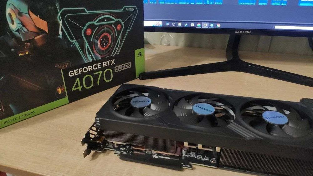GIGABITY RTX 4070 SUPER на пломбi