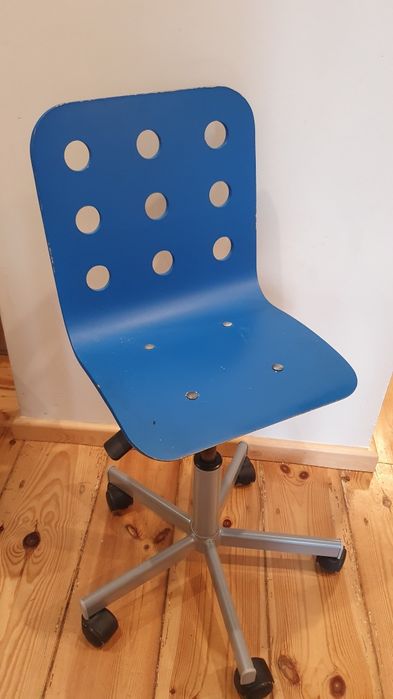 Fotel obrotowy dla dziecka krzesło do biurka IKEA