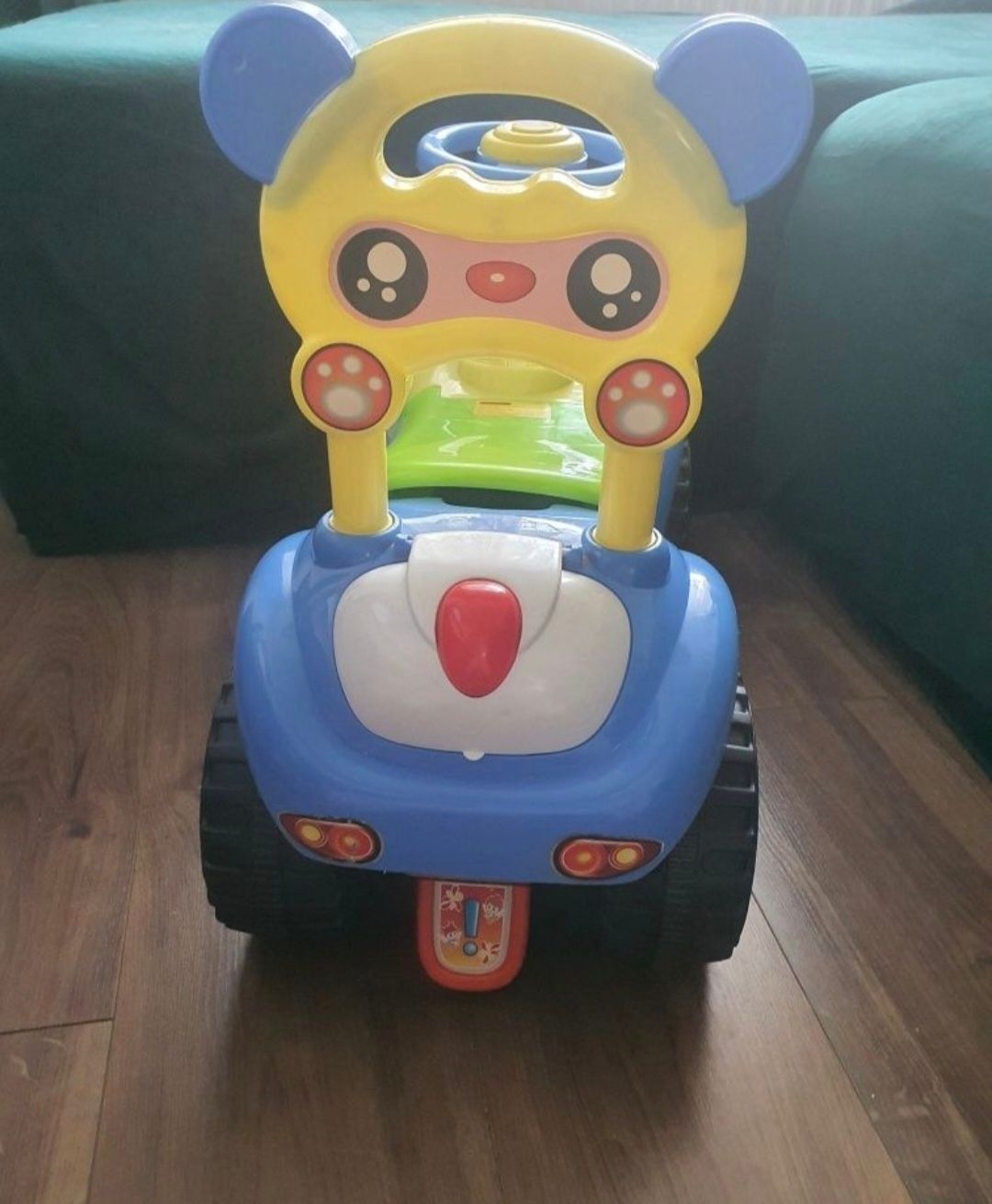 Dziecięcy Jeździk Chodzik Samochodzik Z Dźwiękami Panda