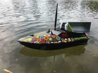 Прикормочный, карповый, рыболовный кораблик на водомете для рыбалки