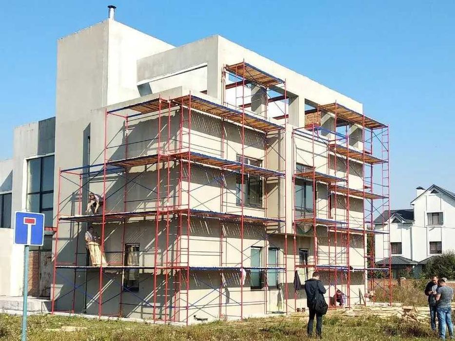 Вишки тури. Риштування будівельне. Строительные леса. Ліса. Риштовка.