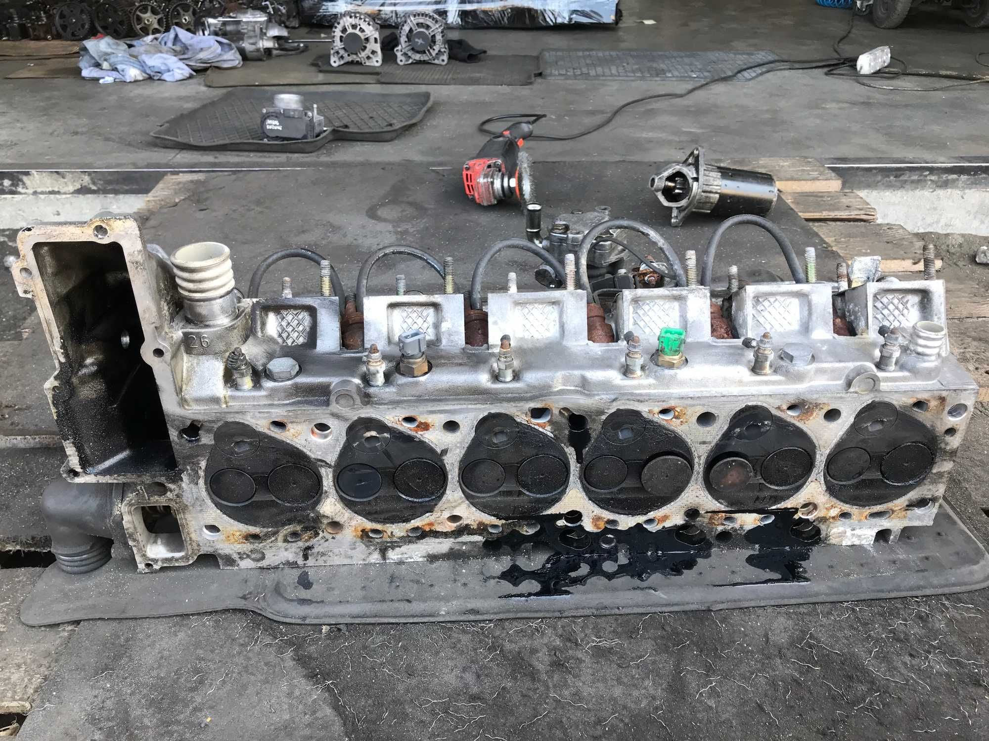 ГБЦ головка блока Opel Omega B \ BMW E34 E36 E39 E38 2.5 TDS DIESEL.
