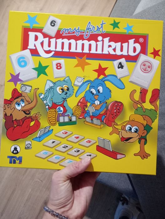 Rummikum gra dla dzieci 4 +