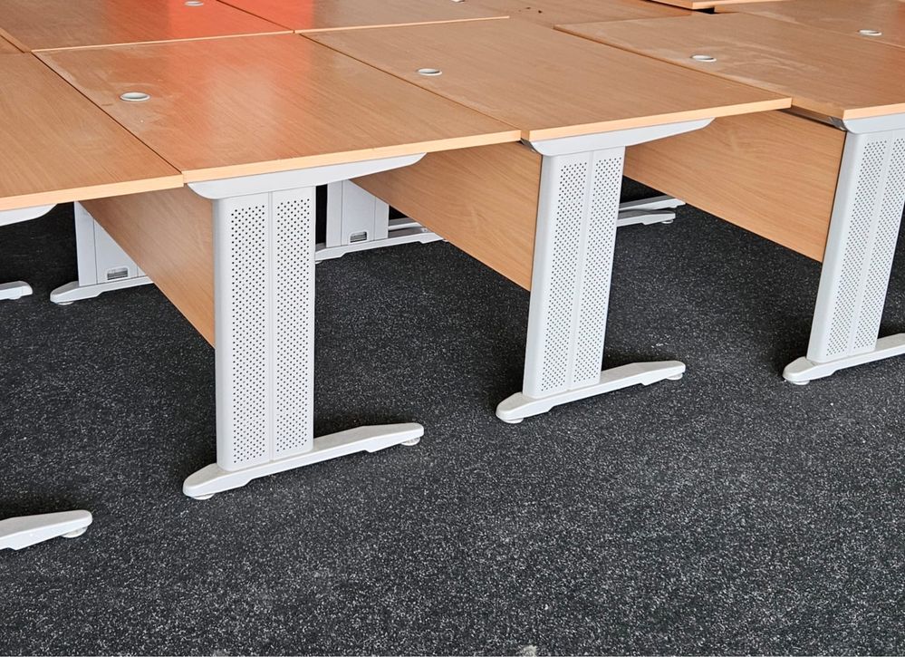 Biurko biurowe 120x80 poleasingowe używane większa ilość