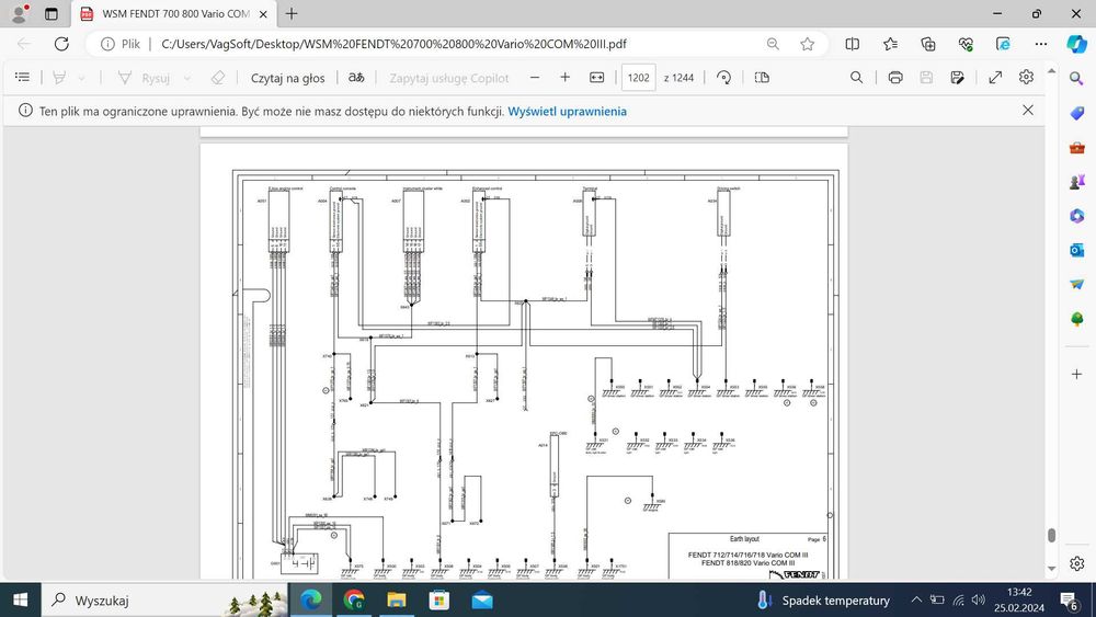 Fendt 300,400,600,700,800,900 Kombajny INSTRUKCJE Napraw Manuale PDF