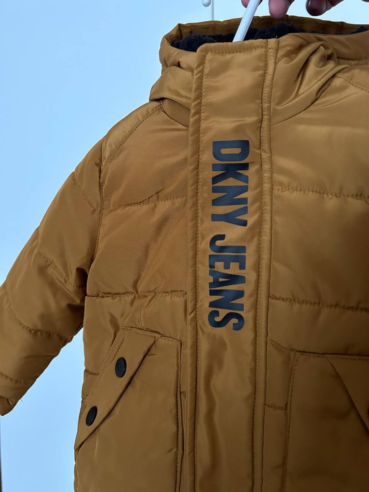 Тепла куртка DKNY Jeans дитяча. Курточка осінь/зима