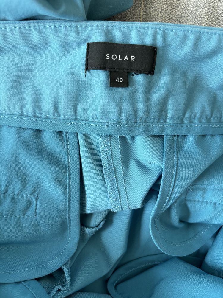 Niebieskie spodnie Solar, rozm. 40