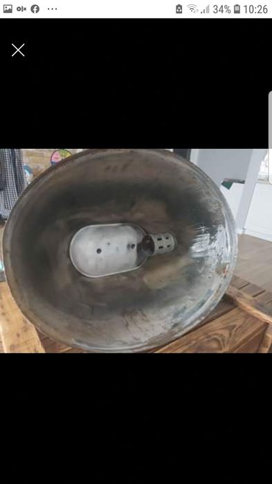 Lampa, żyrandol  w stylu loft , stara odnowiona