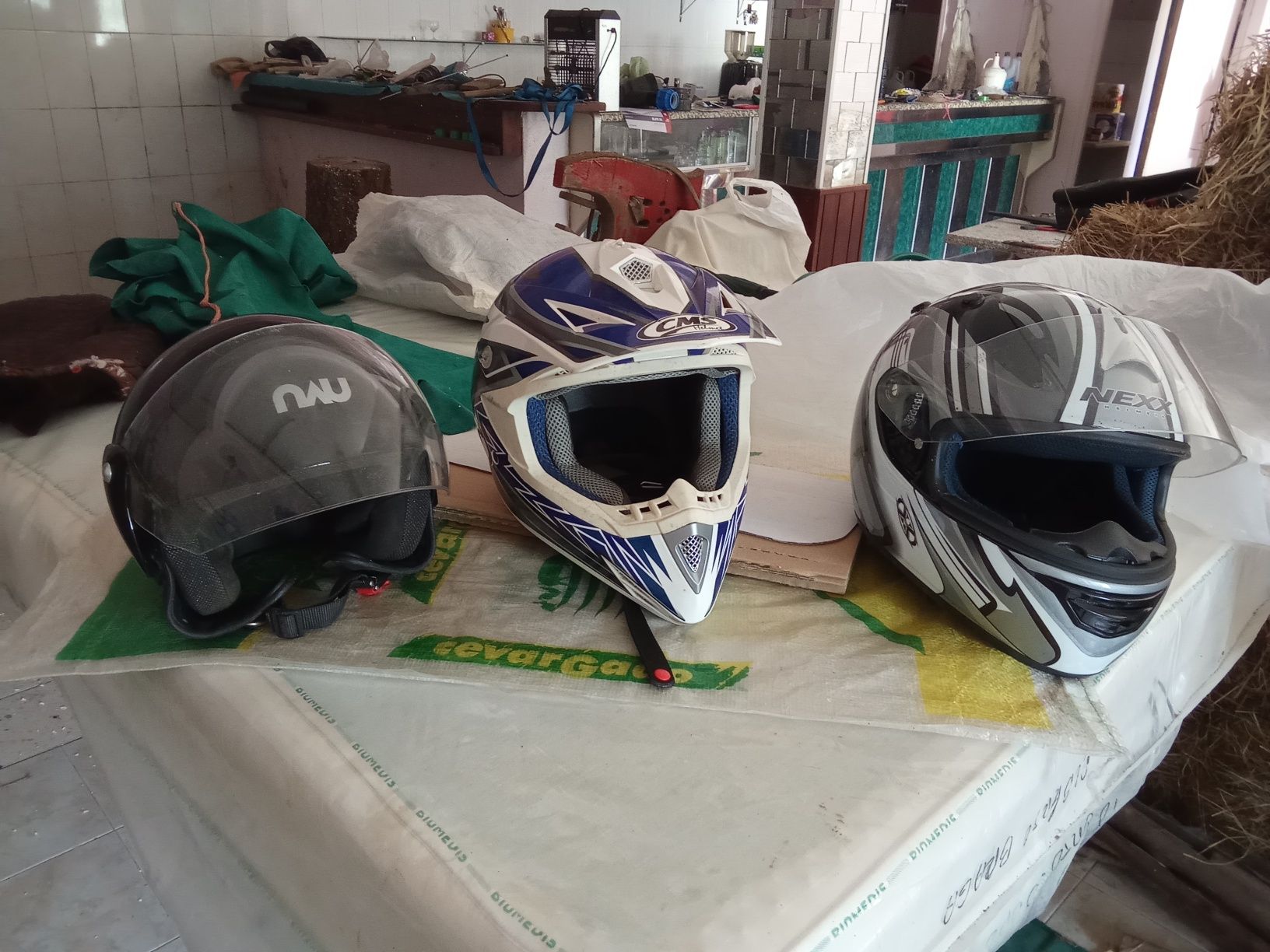 Capacetes para Mota