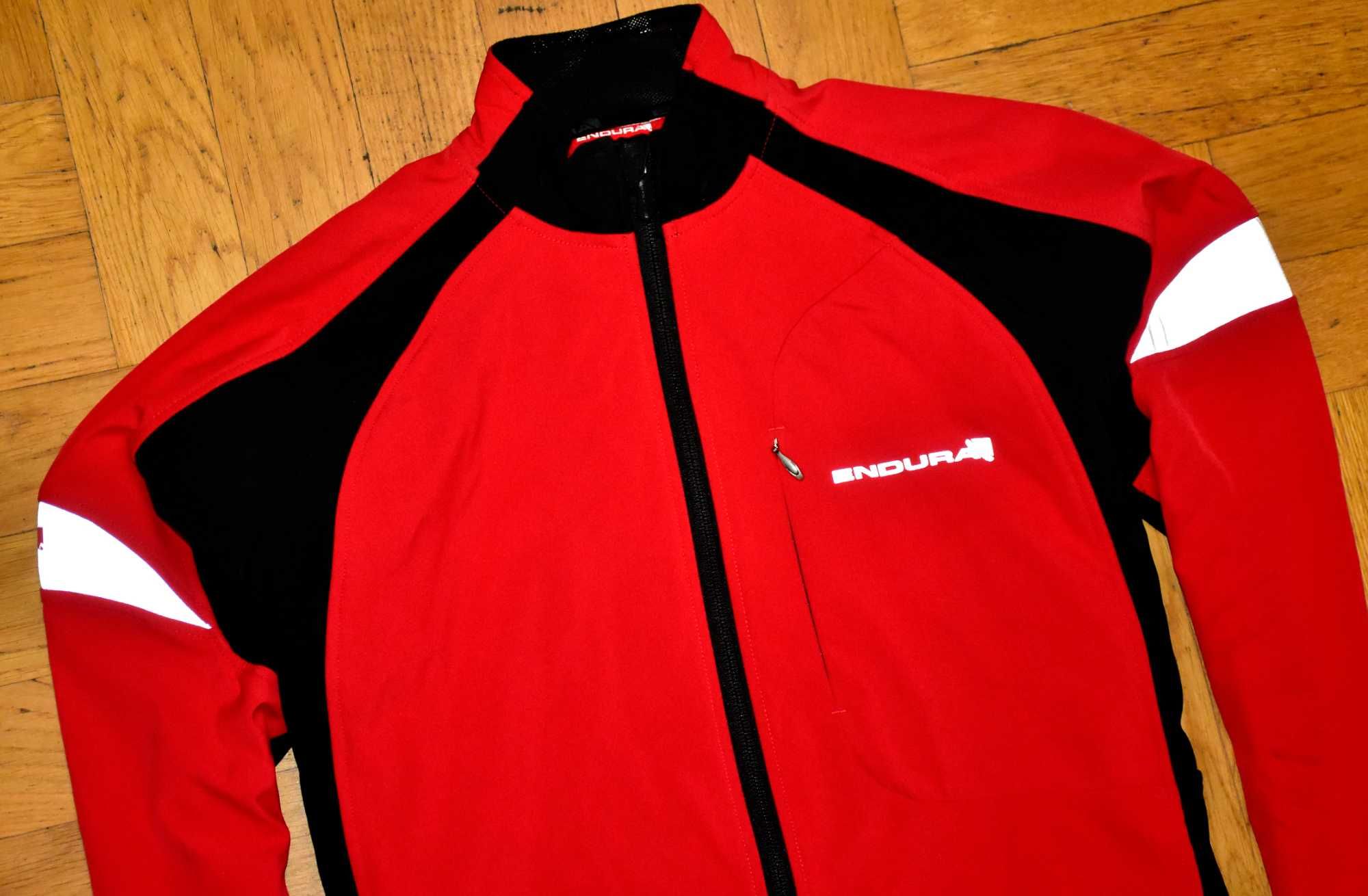 Endura _ Windstopper Softshell _ Wiosenna Kurtka Kolarska Stretch _ S