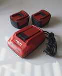 Hilti Ładowarka C 4/36-99 4A + 2 Baterie 3.3 Ah 14.4V