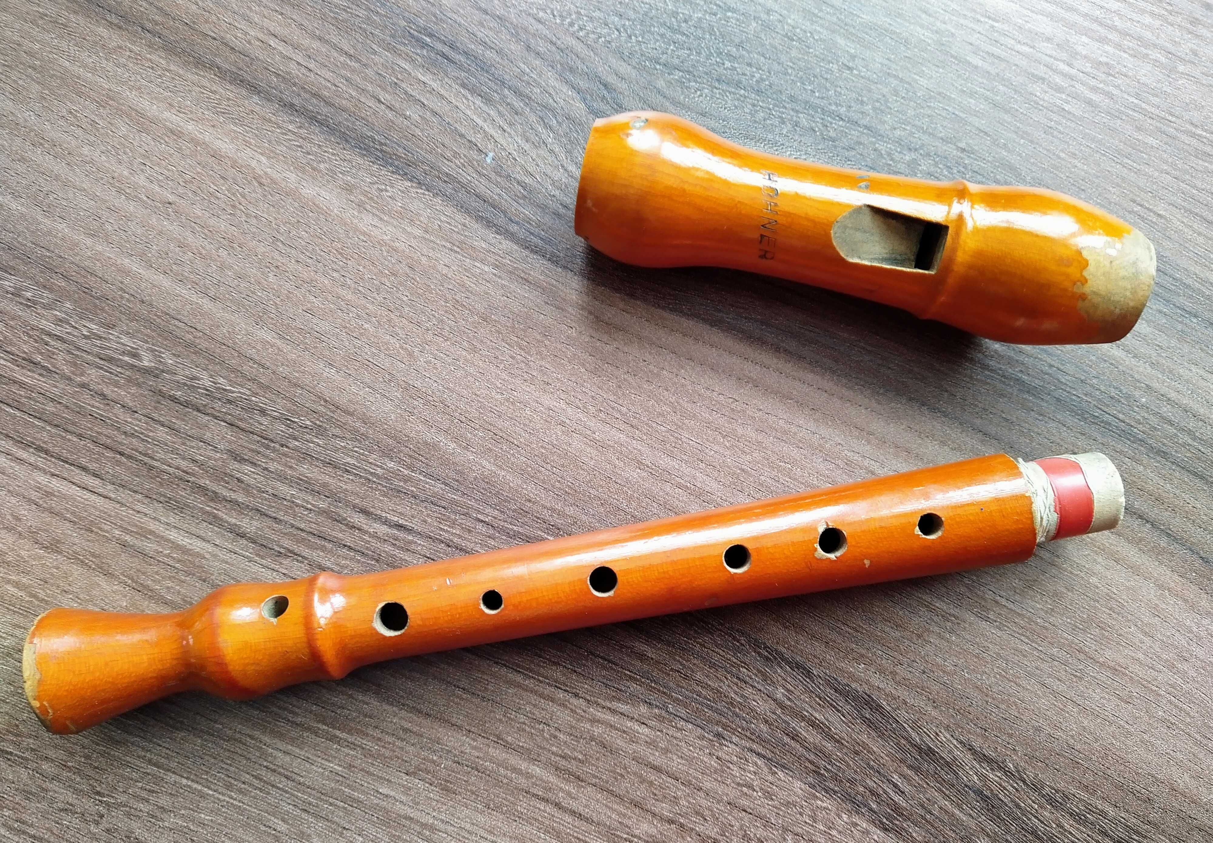 Flet drewniany Hohner plus etui