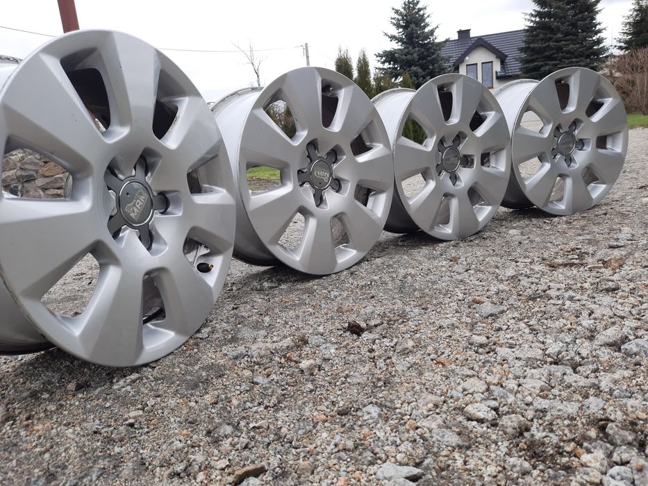 Alufelgi 16" 5x112 Audi A6 C5 C6 C7 A4 B6 B7 B8 66,6mm VW Skoda Seat